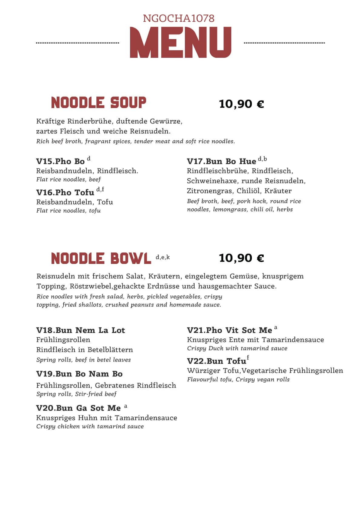 Menu_9  - Ngoc Ha Restaurant