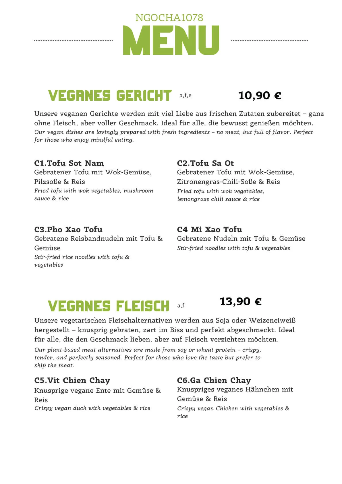 Menu_14  - Ngoc Ha Restaurant