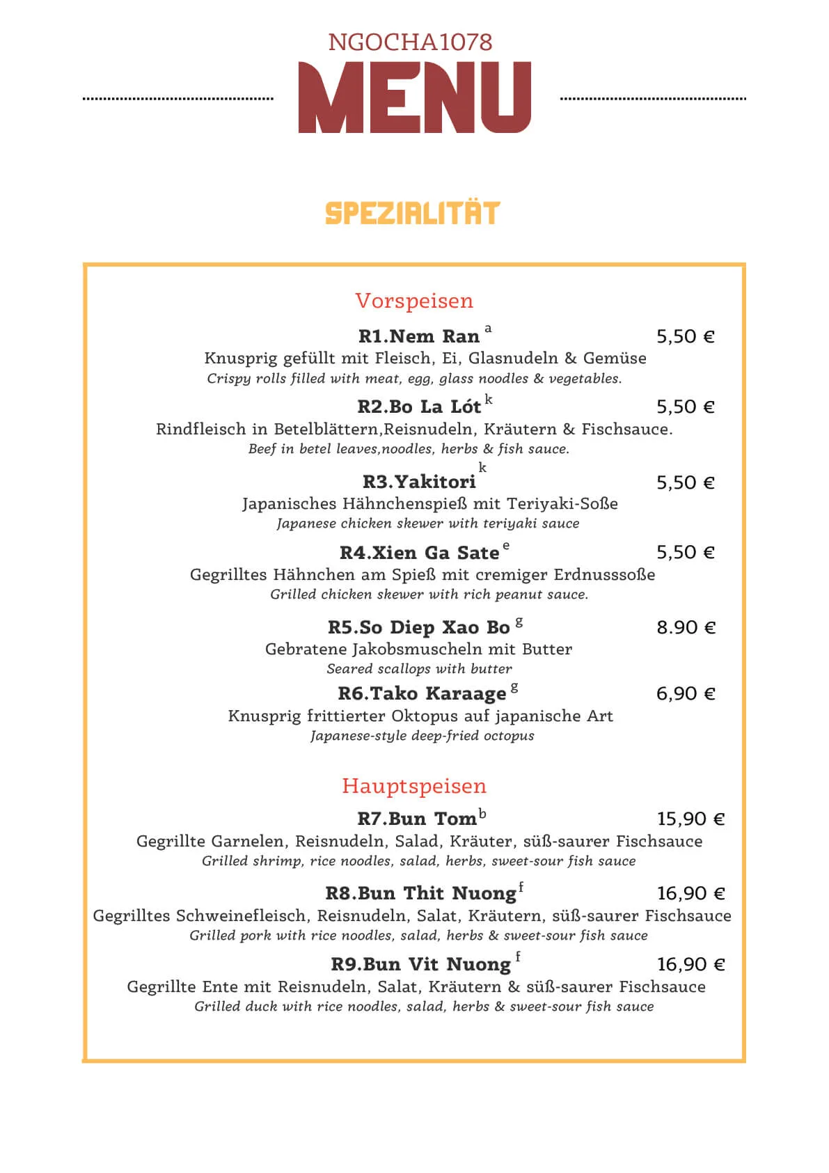 Menu_17  - Ngoc Ha Restaurant